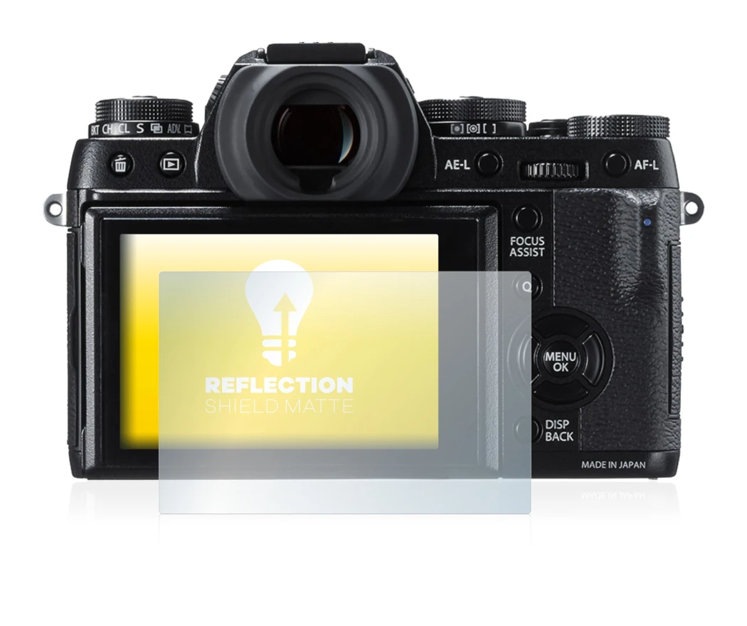 Imagen del dispositivo Fujifilm X-T1 con una amplia variedad de protectores de pantalla.