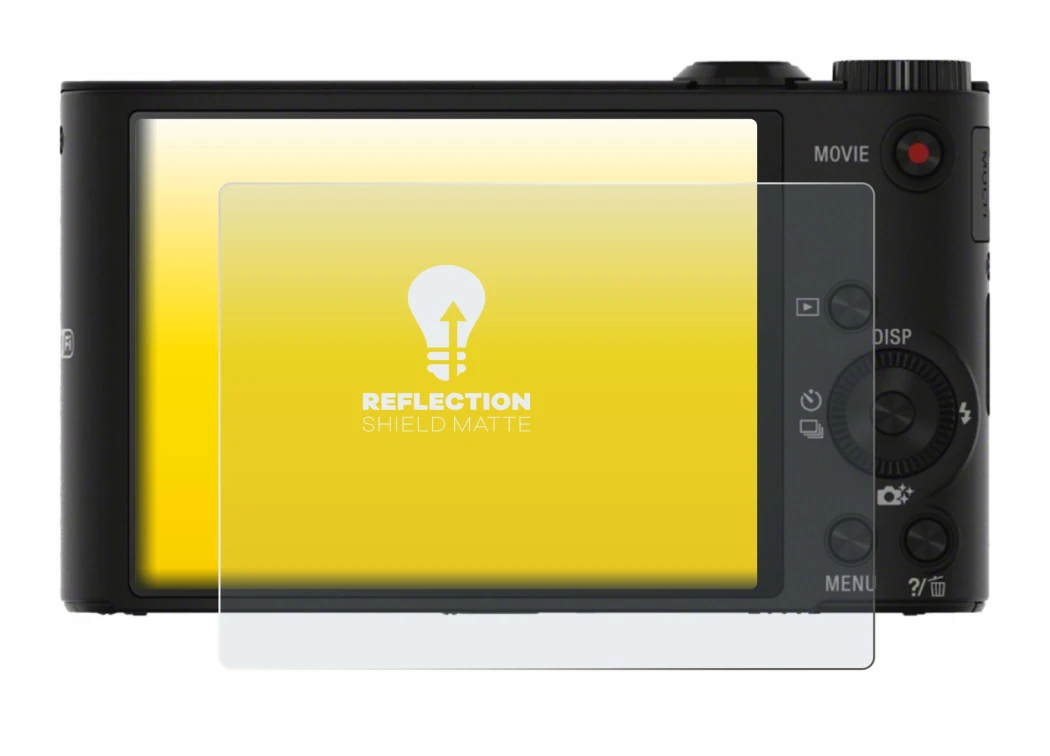 Imagen del dispositivo Sony Cyber-Shot DSC-WX350 con una amplia variedad de protectores de pantalla.