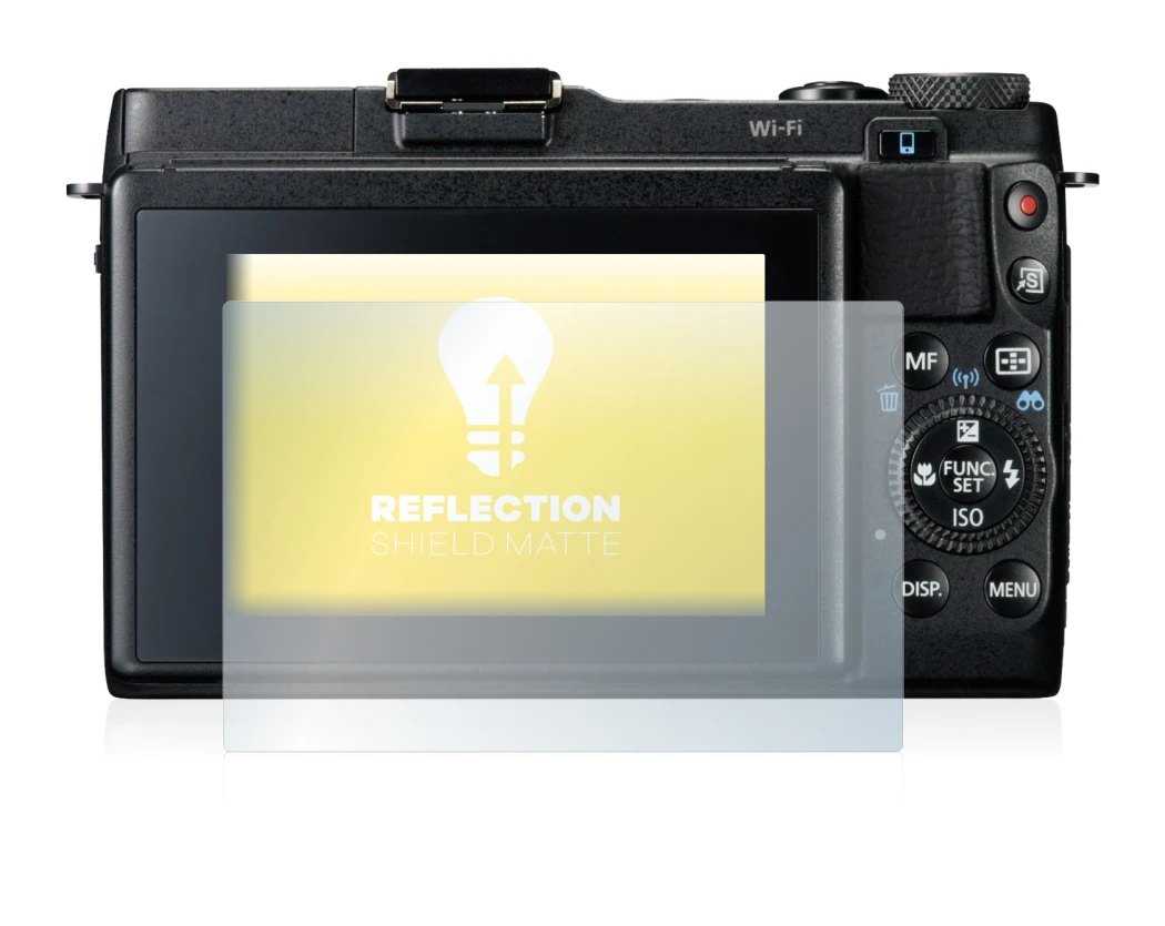 Imagen del dispositivo Canon PowerShot G1 X Mark II con una amplia variedad de protectores de pantalla.