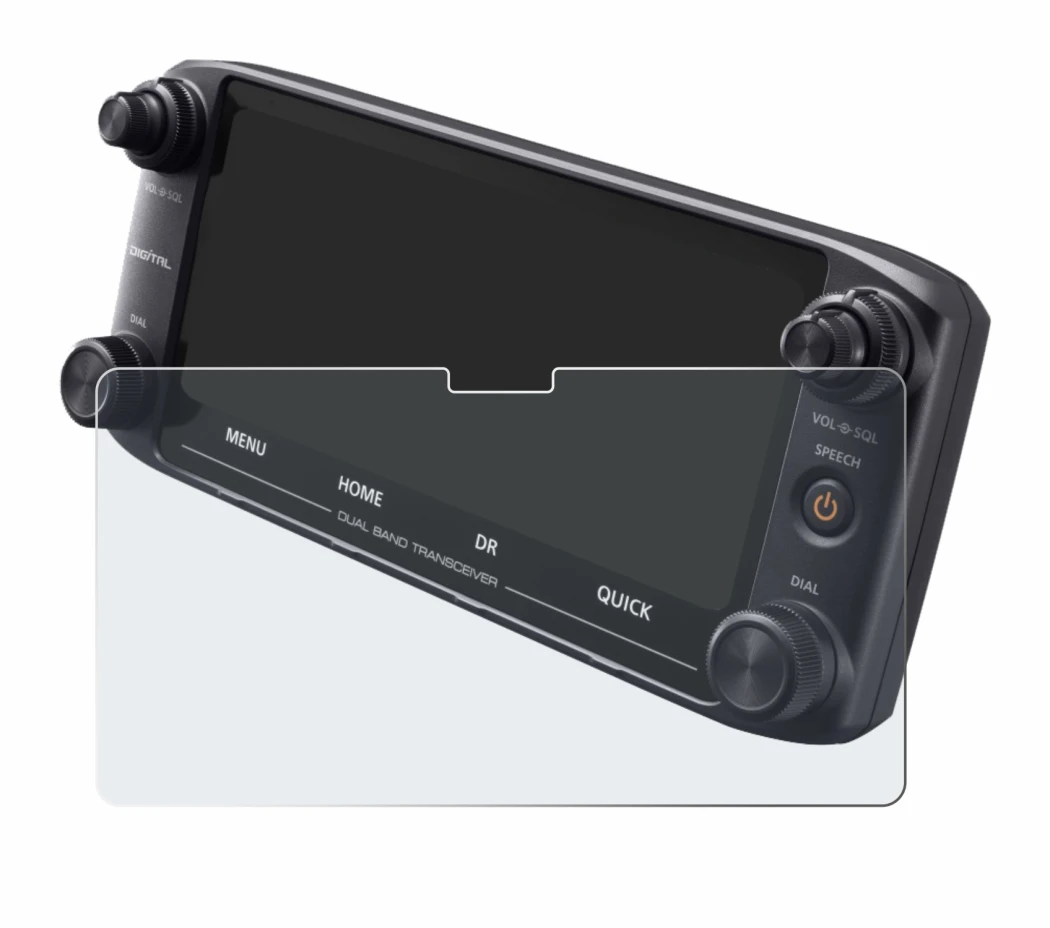 Imagen del dispositivo Icom ID-5100 con una amplia variedad de protectores de pantalla.