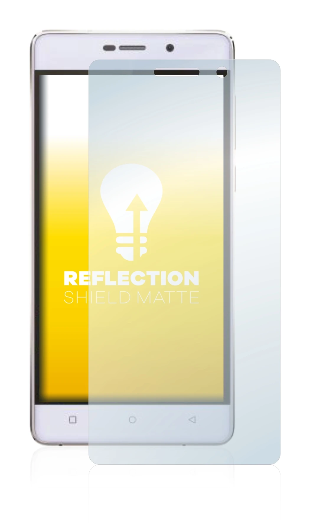 Imagen del dispositivo Gionee Marathon M4 con una amplia variedad de protectores de pantalla.