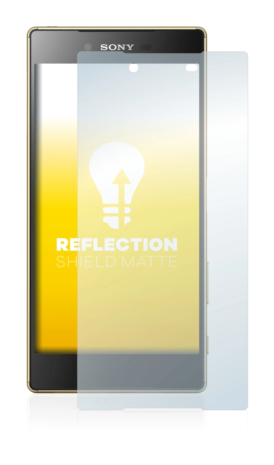 Imagen del dispositivo Sony Xperia Z5 Premium con una amplia variedad de protectores de pantalla.