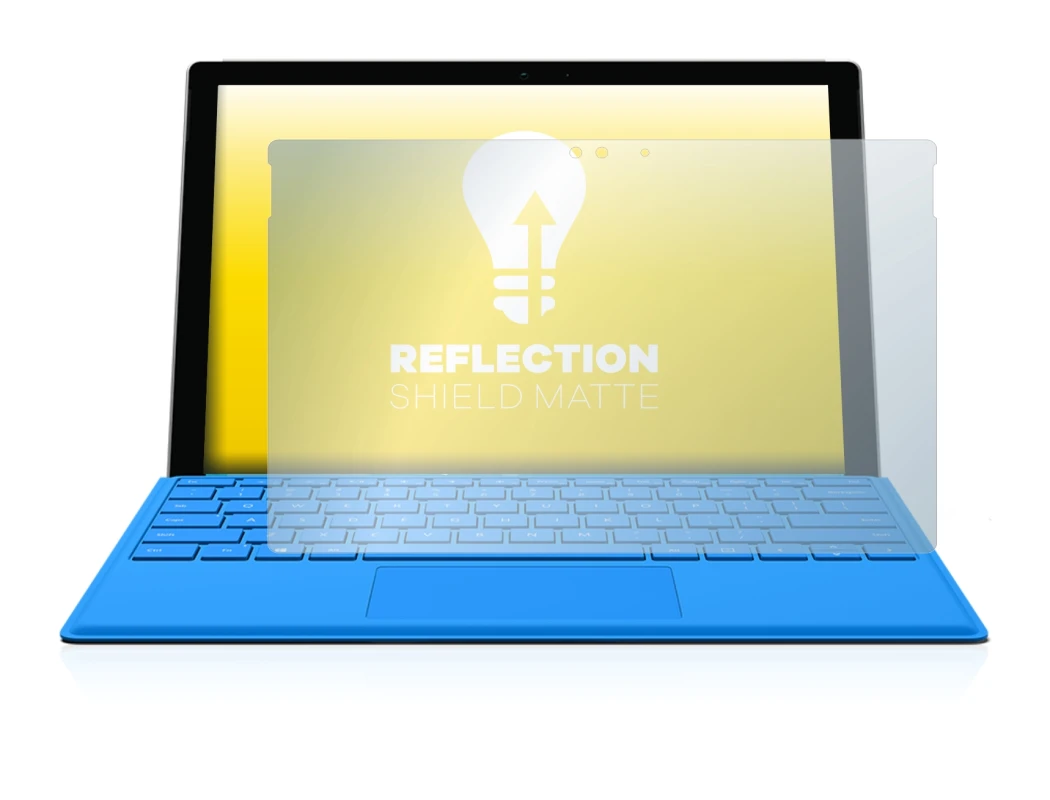 Imagen del dispositivo Microsoft Surface Pro 4 con una amplia variedad de protectores de pantalla.