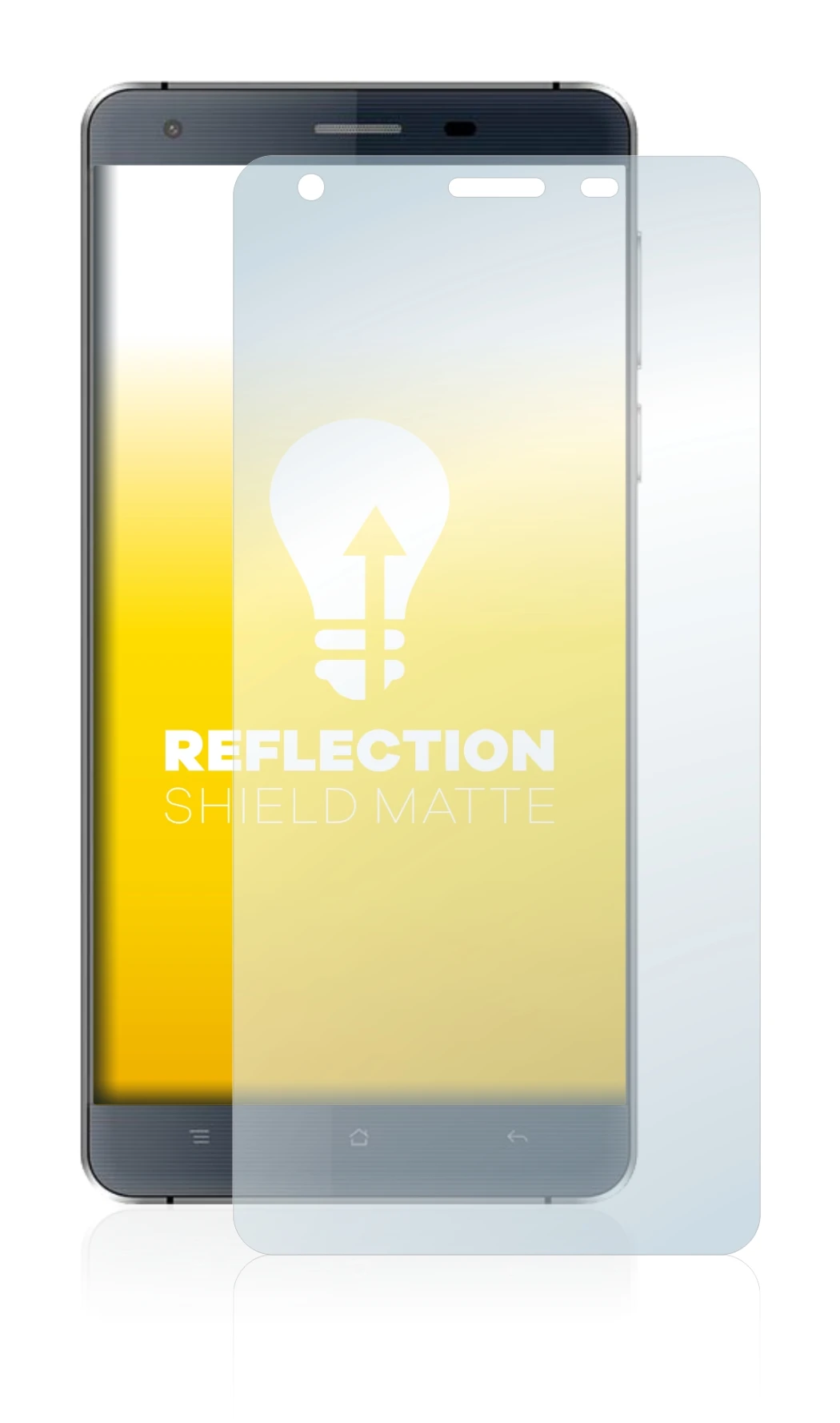 Imagen del dispositivo Oukitel K6000 con una amplia variedad de protectores de pantalla.