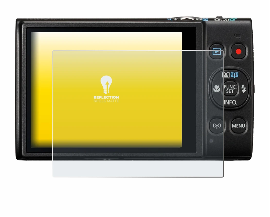 Imagen del dispositivo Canon Digital Ixus 285 hs con una amplia variedad de protectores de pantalla.