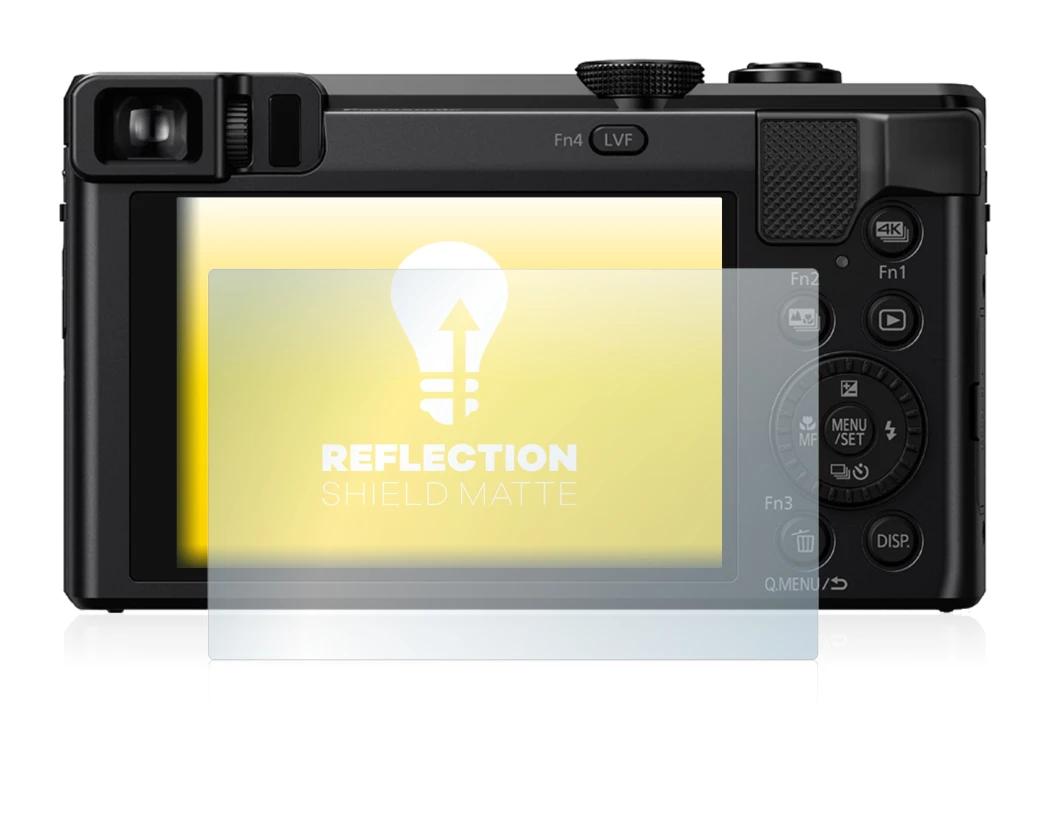 Imagen del dispositivo Panasonic Lumix DMC-TZ81 con una amplia variedad de protectores de pantalla.