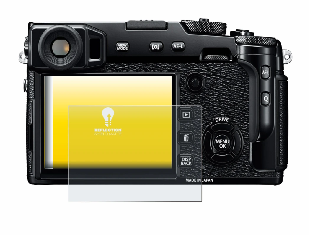 Imagen del dispositivo Fujifilm X-Pro2 con una amplia variedad de protectores de pantalla.