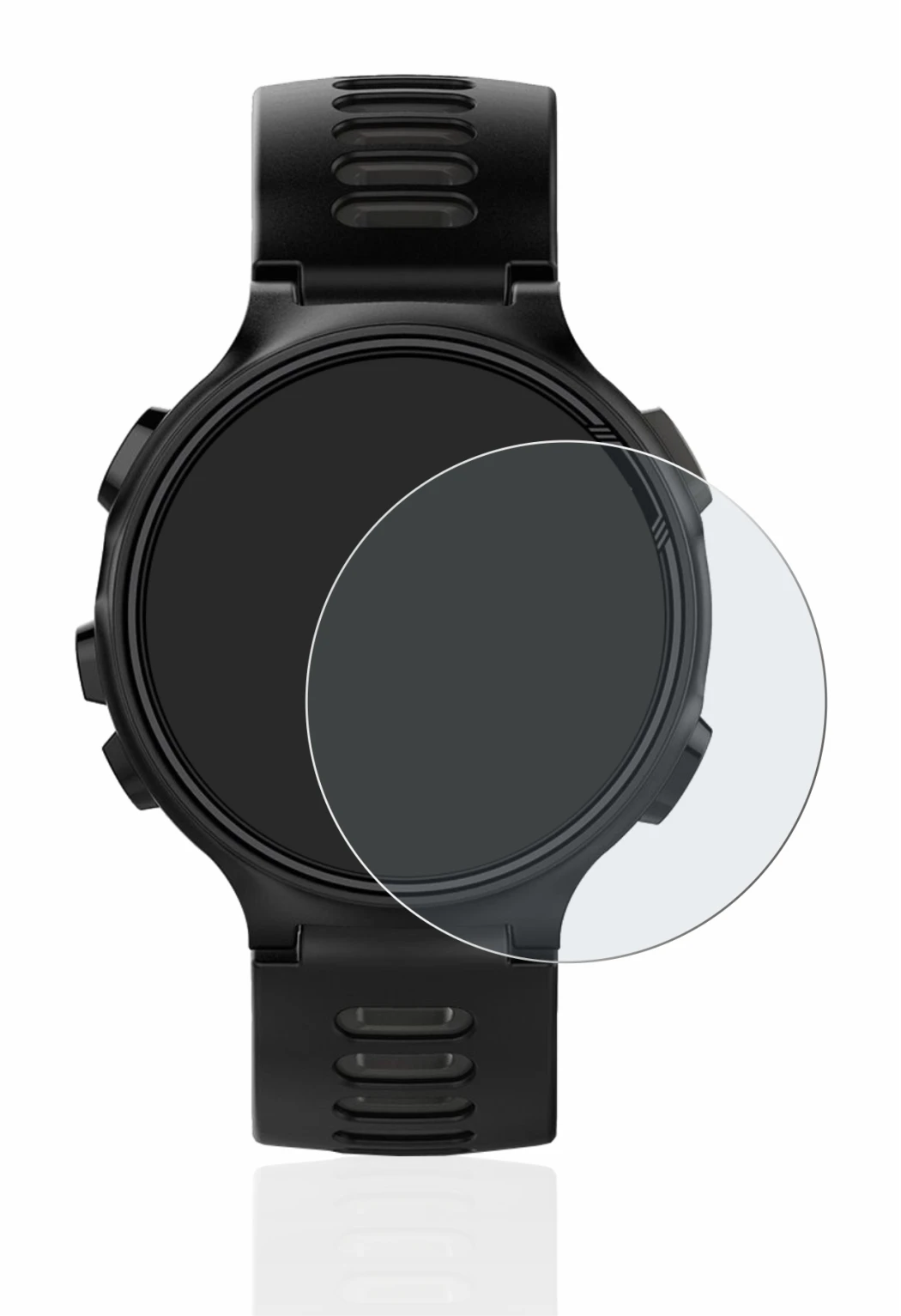 Imagen del dispositivo Garmin Forerunner 735XT con una amplia variedad de protectores de pantalla.