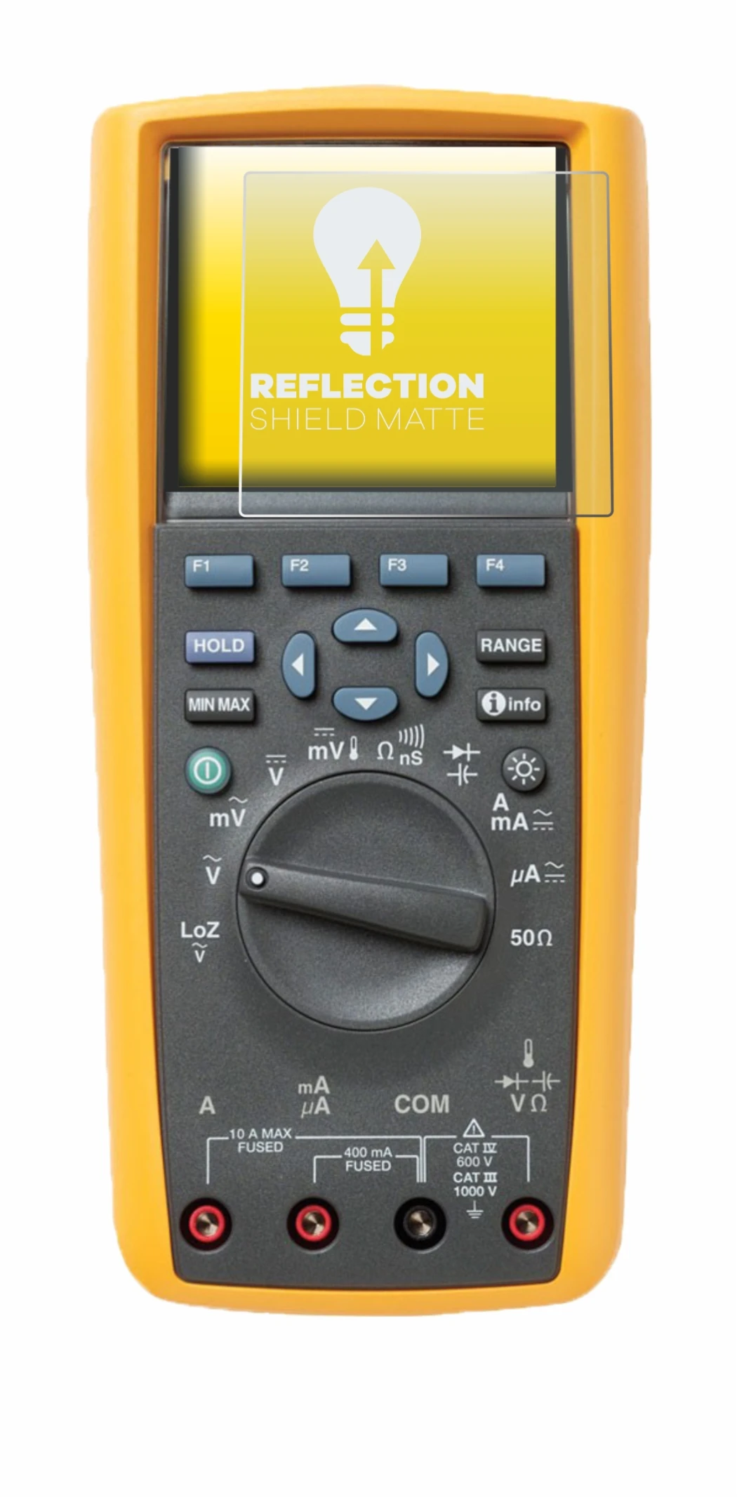 Imagen del dispositivo Fluke MultiMeter 289 con una amplia variedad de protectores de pantalla.