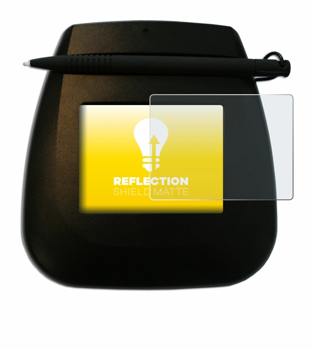 Imagen del dispositivo ePadLink ePad Ink con una amplia variedad de protectores de pantalla.