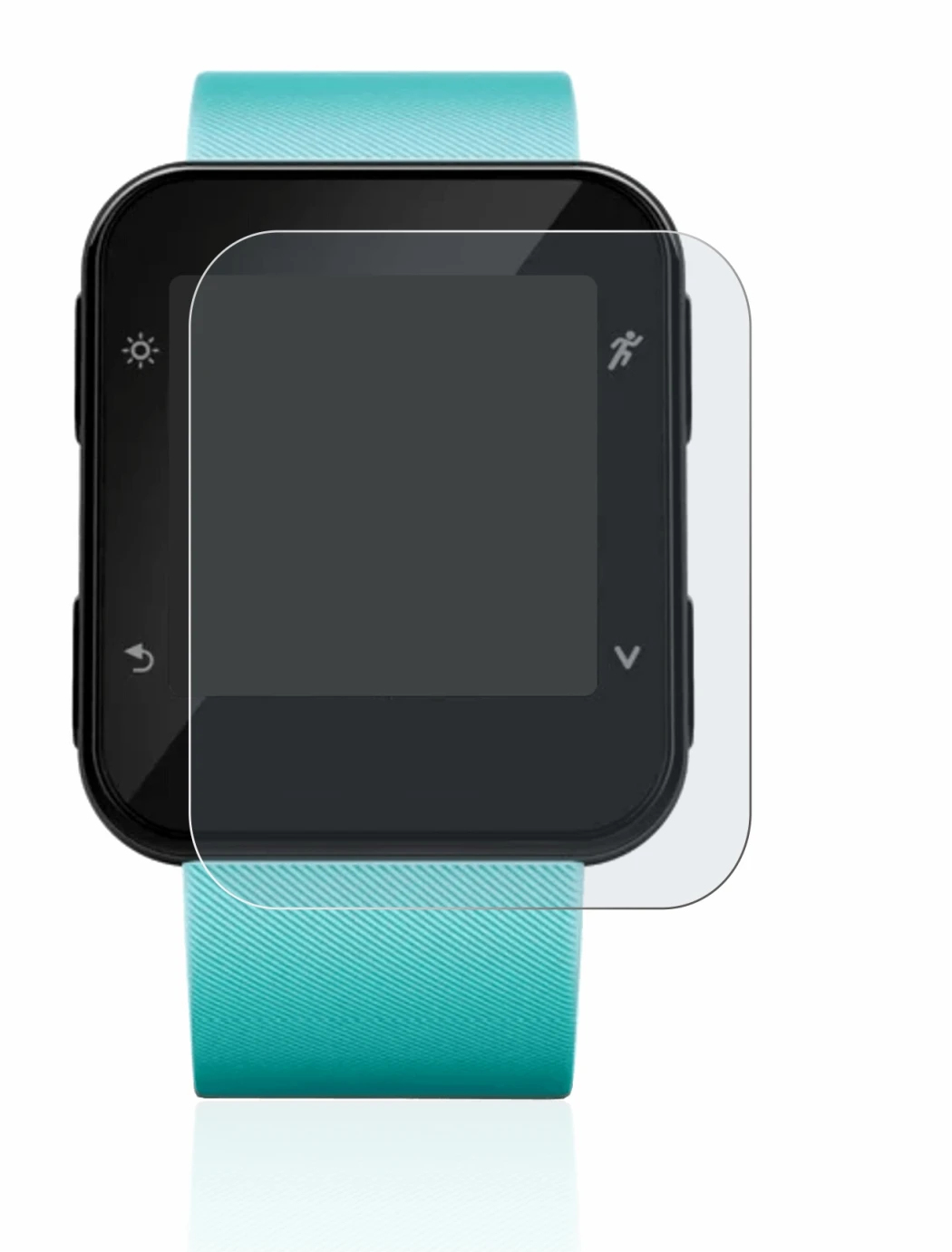 Imagen del dispositivo Garmin Forerunner 35 con una amplia variedad de protectores de pantalla.