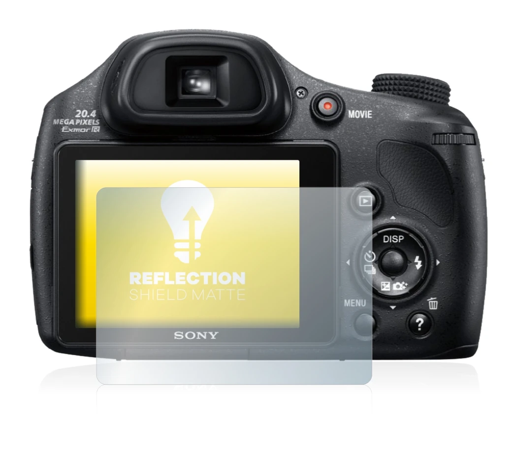Imagen del dispositivo Sony Cyber-Shot DSC-HX350 con una amplia variedad de protectores de pantalla.