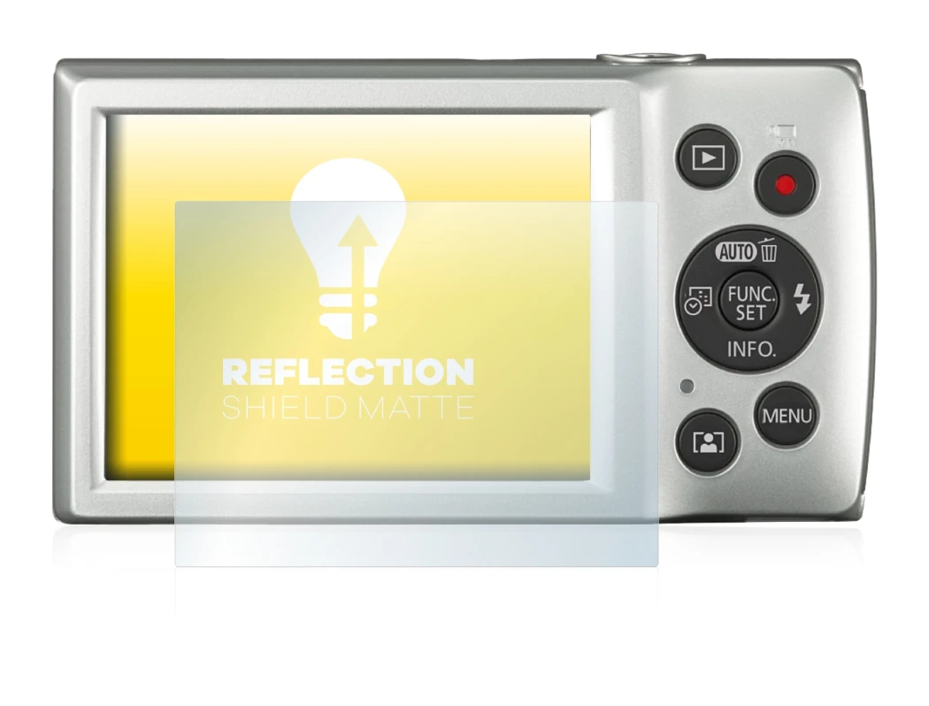 Imagen del dispositivo Canon Digital Ixus 185 con una amplia variedad de protectores de pantalla.