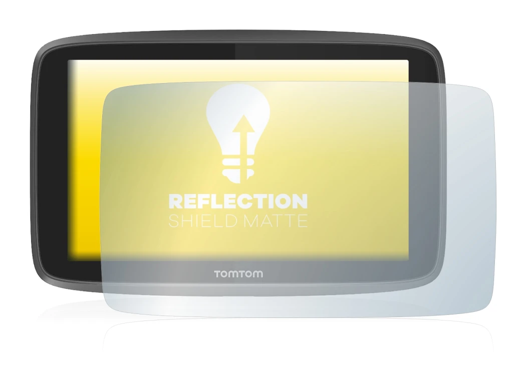 Imagen del dispositivo TomTom Go 6200 con una amplia variedad de protectores de pantalla.