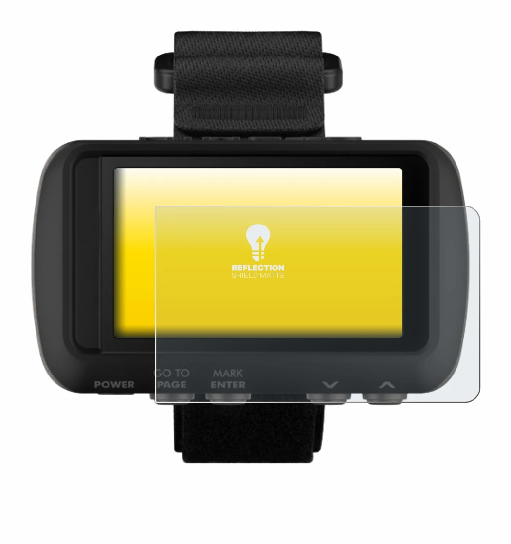 Imagen del dispositivo Garmin Foretrex 601 con una amplia variedad de protectores de pantalla.