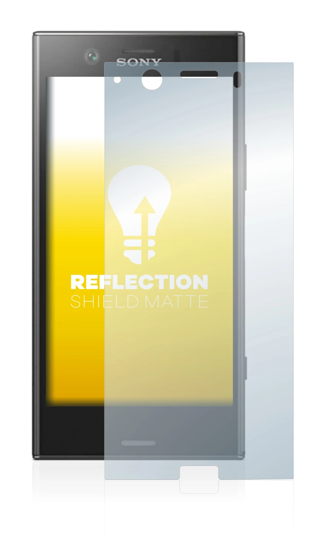 Imagen del dispositivo Sony Xperia XZ1 Compact con una amplia variedad de protectores de pantalla.