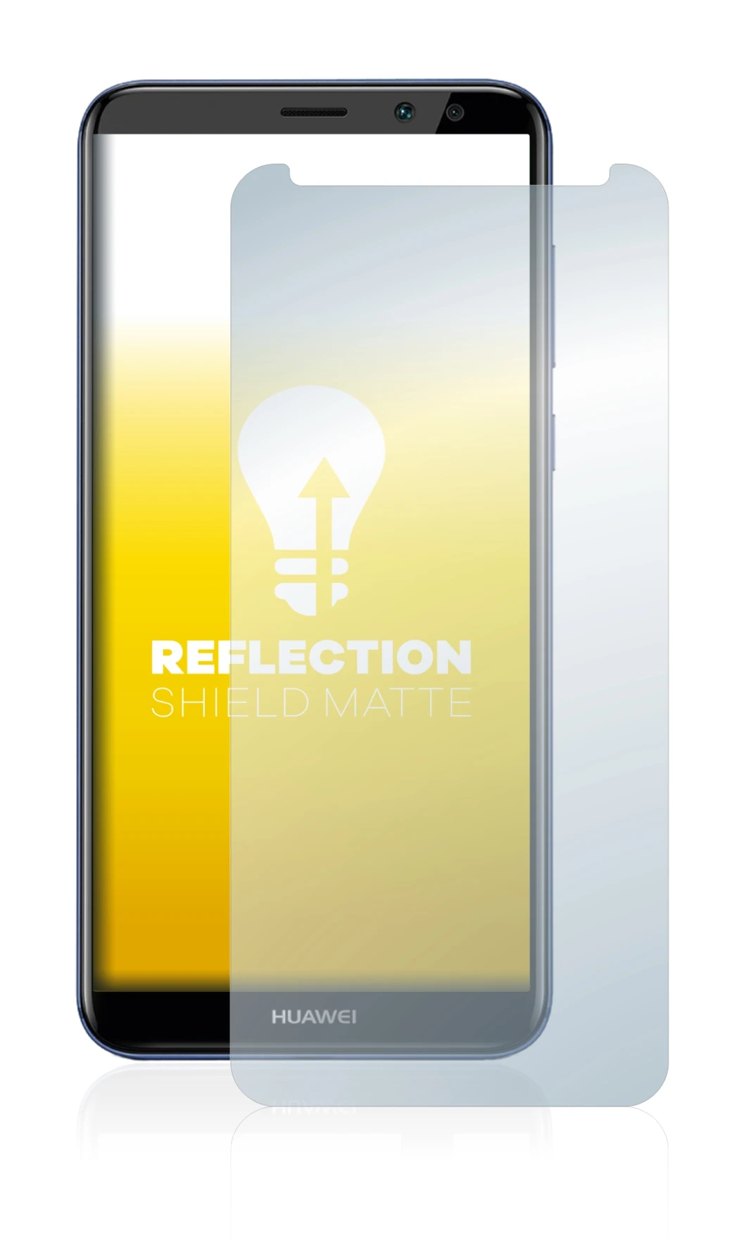 Imagen del dispositivo Huawei Mate 10 Lite con una amplia variedad de protectores de pantalla.