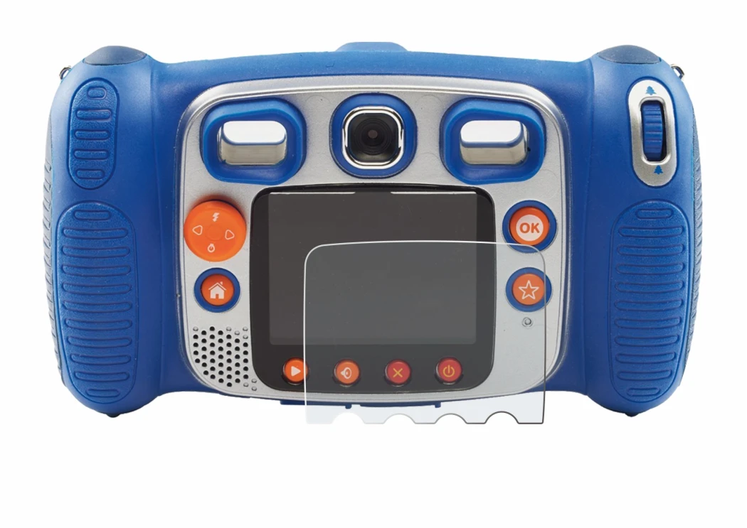 Imagen del dispositivo Vtech Kidizoom Duo 5.0 con una amplia variedad de protectores de pantalla.