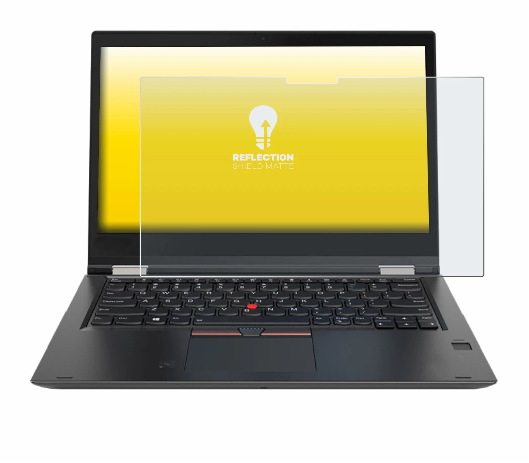 Imagen del dispositivo Lenovo ThinkPad Yoga X380 con una amplia variedad de protectores de pantalla.
