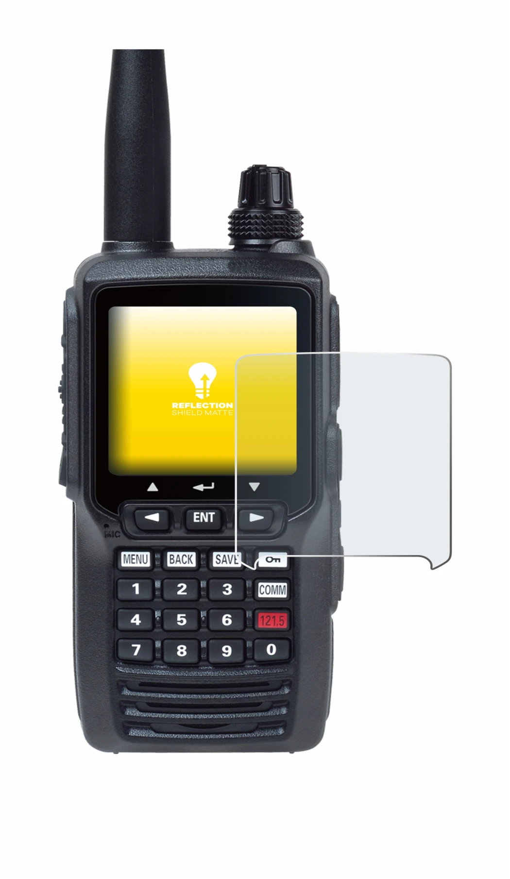 Imagen del dispositivo Yaesu FTA-450 con una amplia variedad de protectores de pantalla.