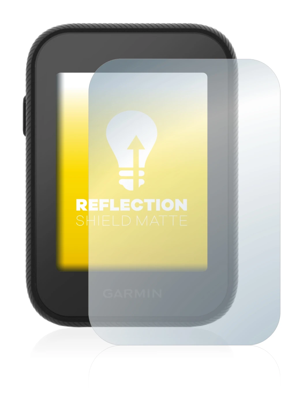 Imagen del dispositivo Garmin Approach G30 con una amplia variedad de protectores de pantalla.