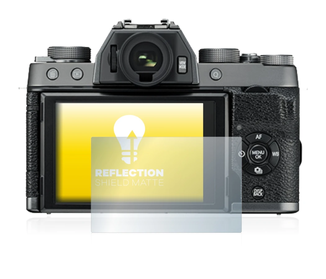 Imagen del dispositivo Fujifilm X-T100 con una amplia variedad de protectores de pantalla.