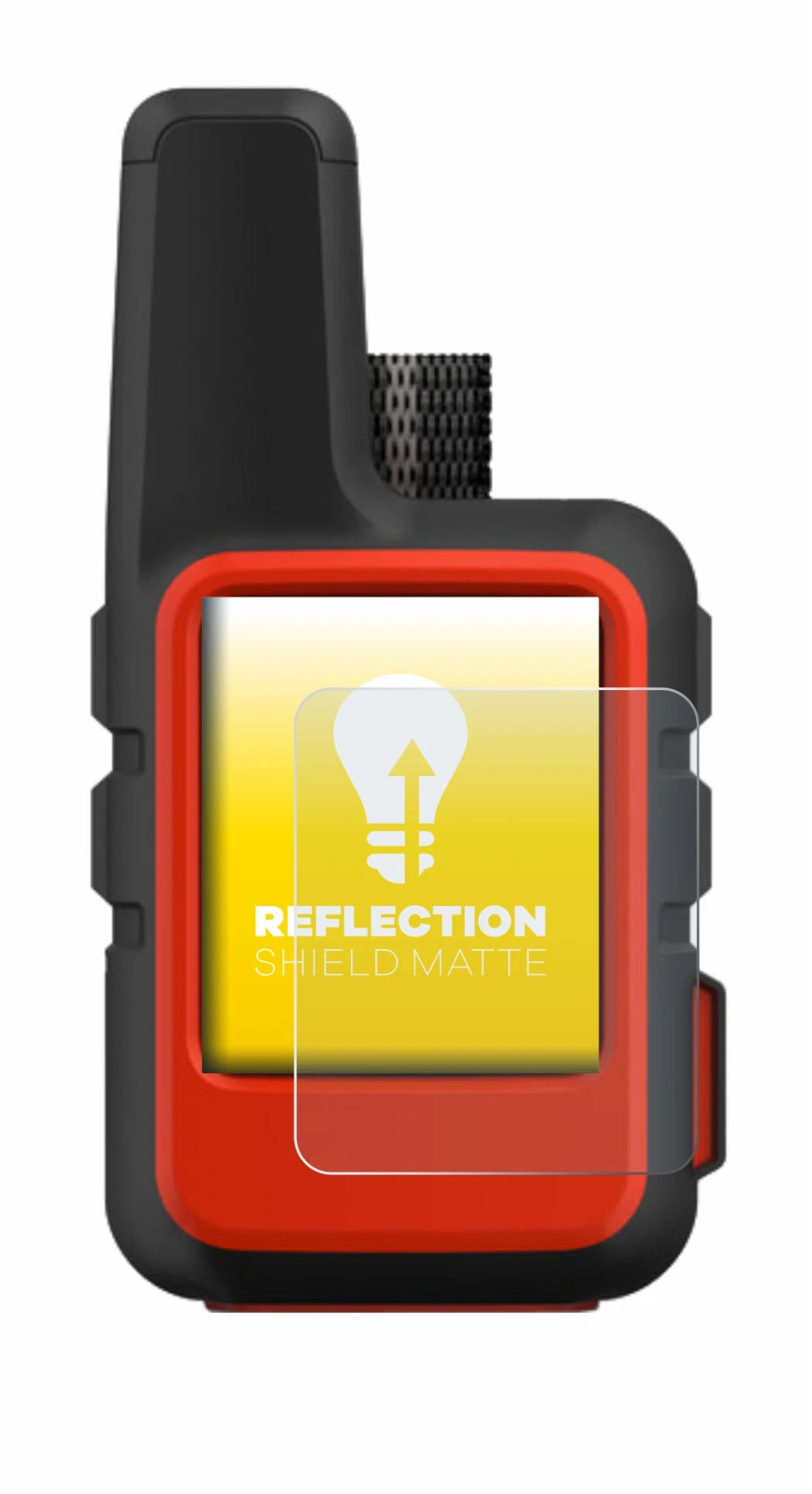 Imagen del dispositivo Garmin inReach Mini con una amplia variedad de protectores de pantalla.