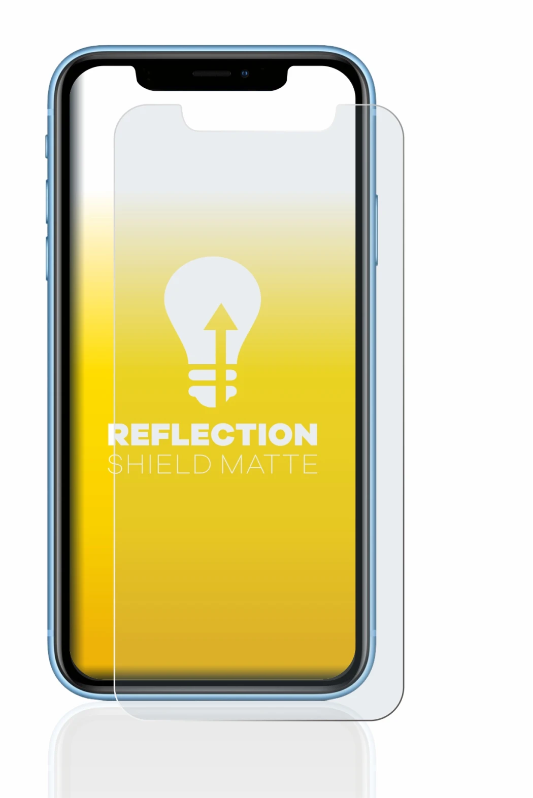 Imagen del dispositivo Apple iPhone XR con una amplia variedad de protectores de pantalla.