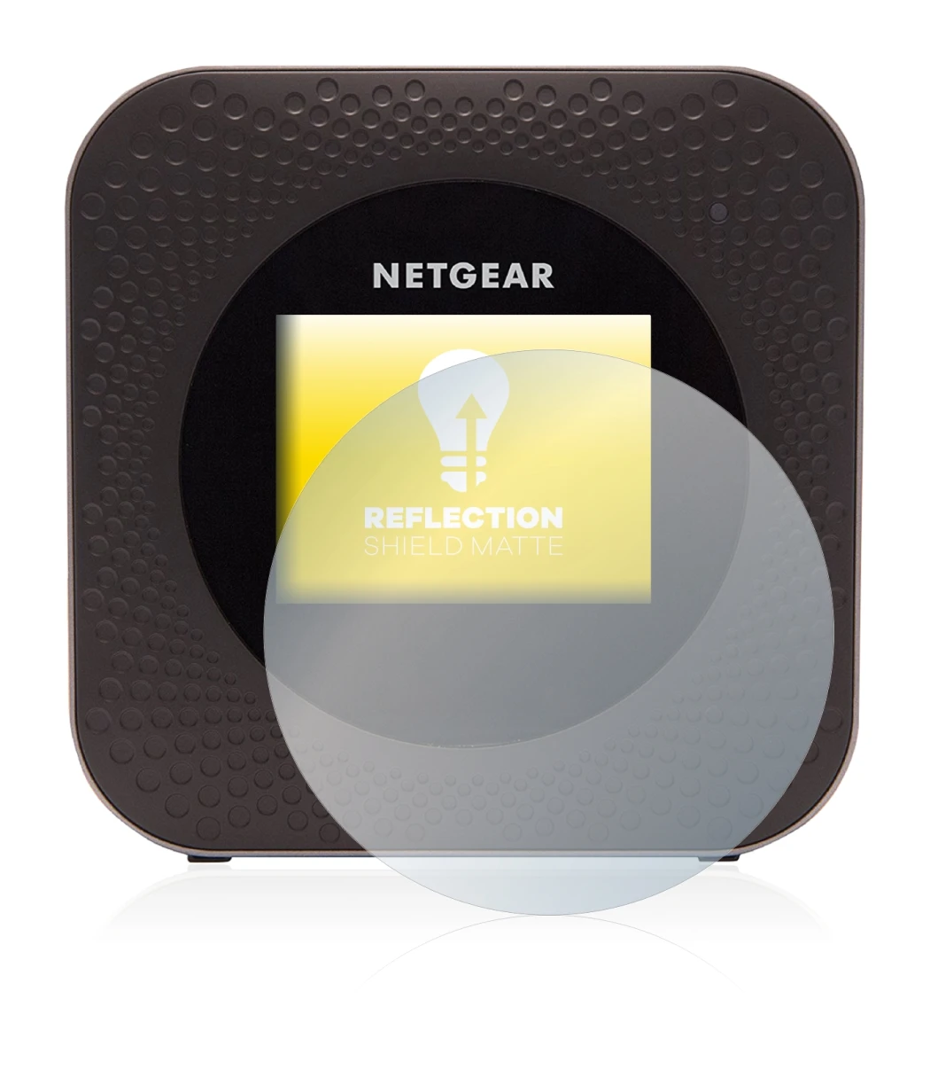 Imagen del dispositivo Netgear Nighthawk M1 con una amplia variedad de protectores de pantalla.