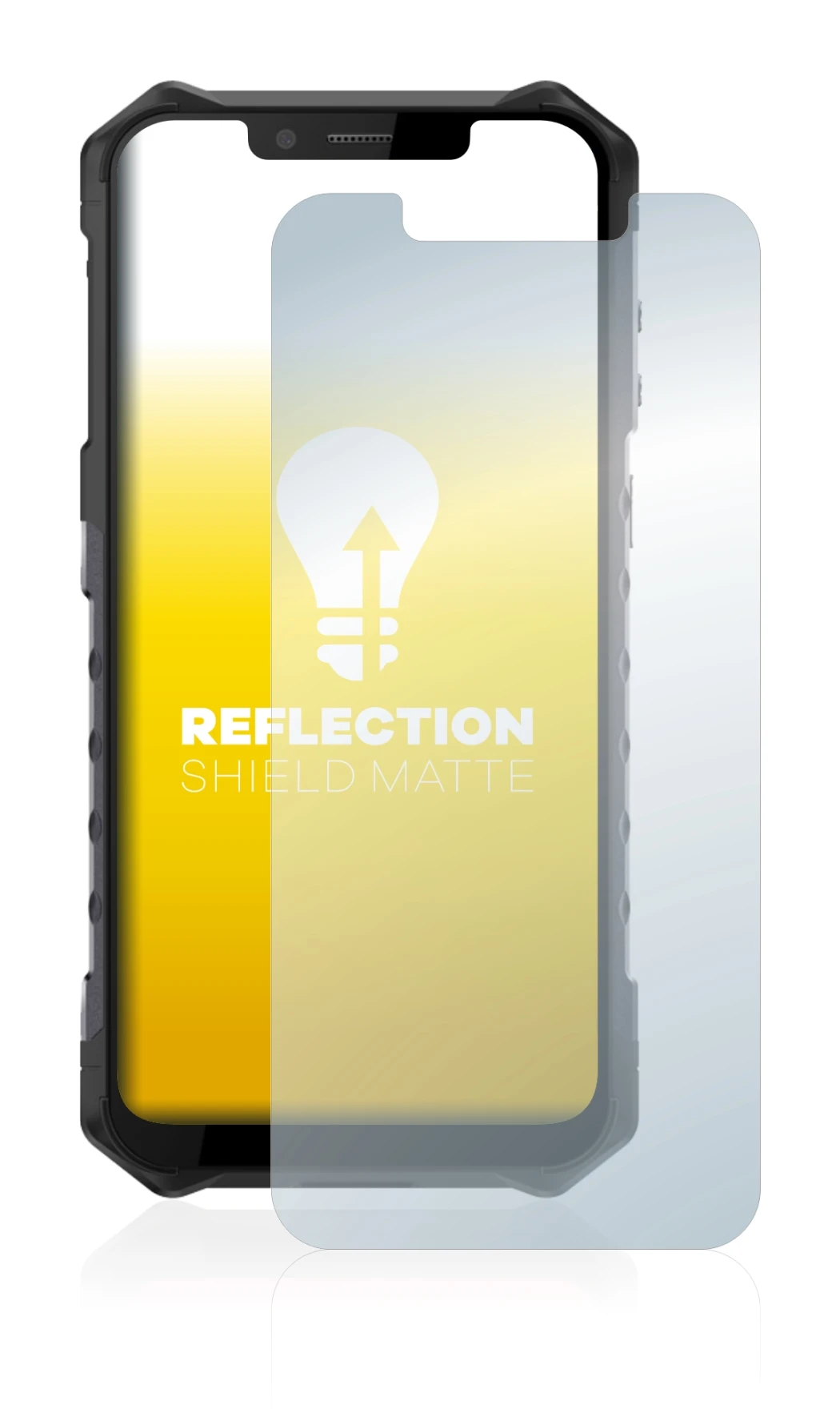 Imagen del dispositivo Ulefone Armor 6 con una amplia variedad de protectores de pantalla.