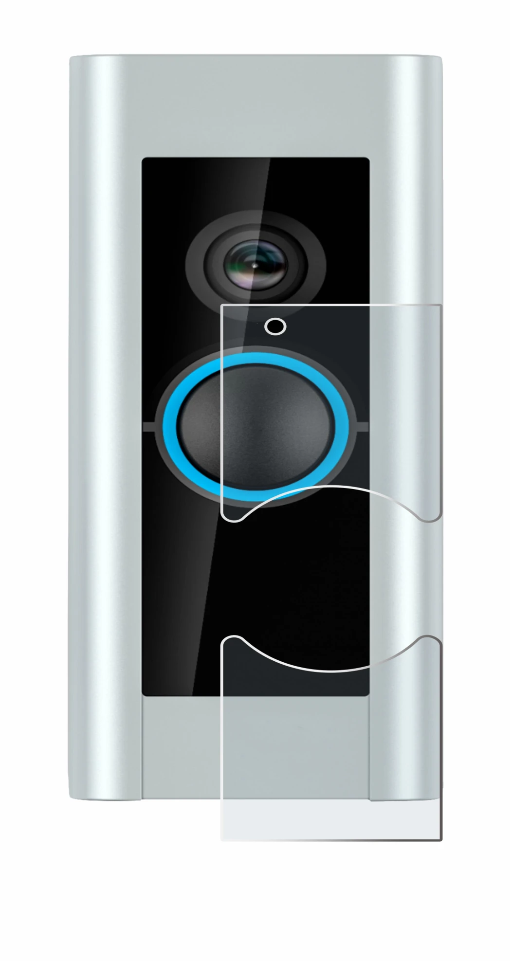 Imagen del dispositivo Ring Video Doorbell Pro (Version 2) con una amplia variedad de protectores de pantalla.