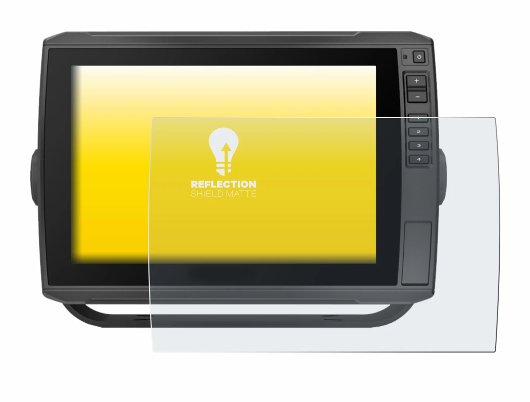 Imagen del dispositivo Garmin ECHOMAP Ultra 102sv con una amplia variedad de protectores de pantalla.