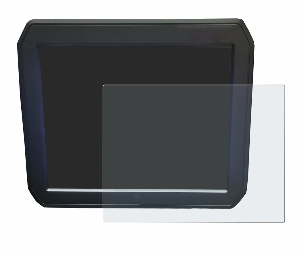 Imagen del dispositivo Keyence IM-7020 (Pantalla + Touchpad) con una amplia variedad de protectores de pantalla.