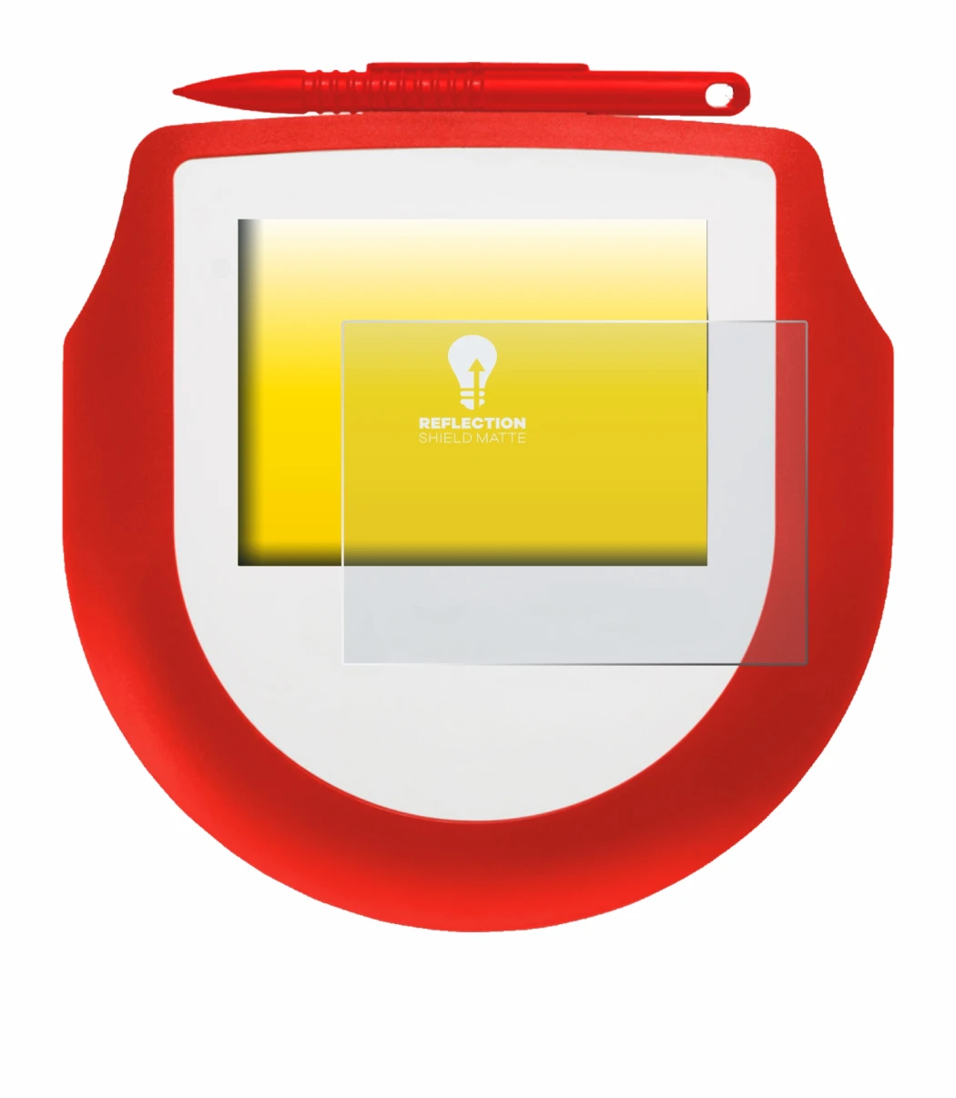 Imagen del dispositivo Signotec Signature Pad Omega NFC con una amplia variedad de protectores de pantalla.