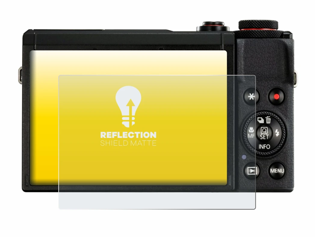 Imagen del dispositivo Canon PowerShot G7 X Mark III con una amplia variedad de protectores de pantalla.
