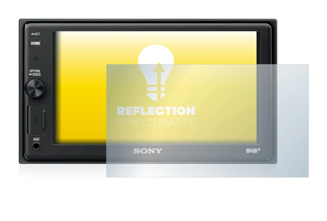 Imagen del dispositivo Sony XAV-AX1005DB con una amplia variedad de protectores de pantalla.