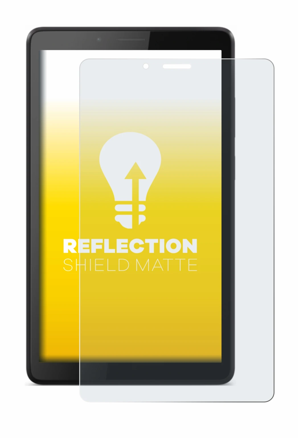 Imagen del dispositivo Lenovo Tab M7 con una amplia variedad de protectores de pantalla.