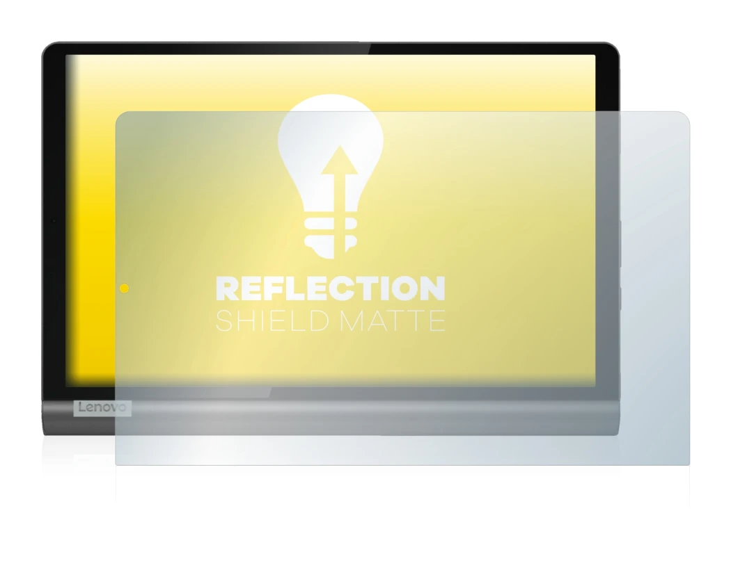 Imagen del dispositivo Lenovo Yoga SmartTab con una amplia variedad de protectores de pantalla.