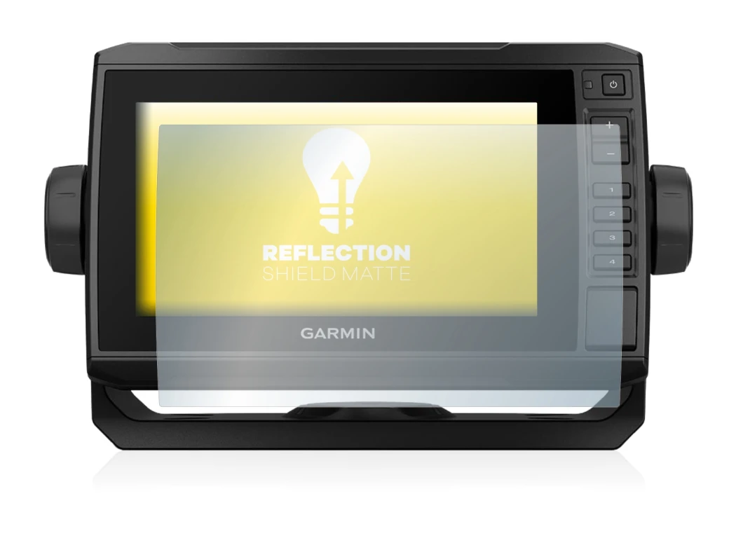Imagen del dispositivo Garmin ECHOMAP UHD 72cv con una amplia variedad de protectores de pantalla.