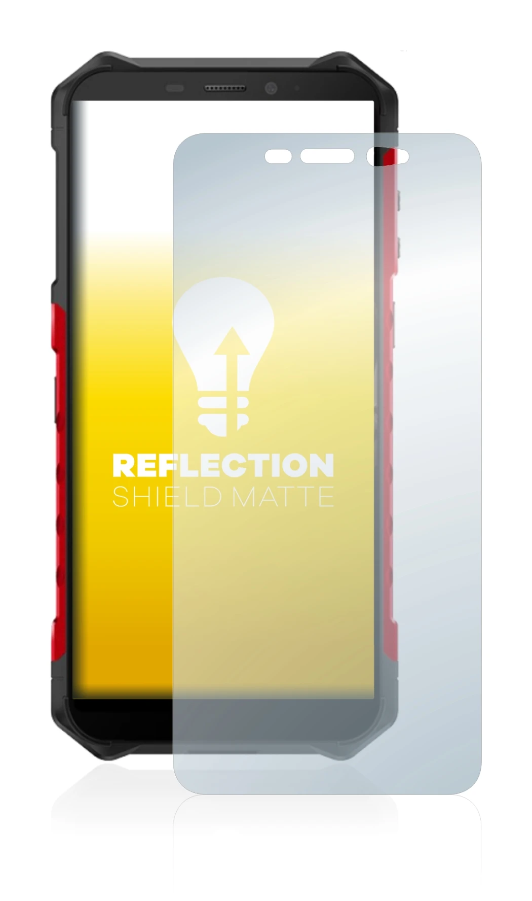 Imagen del dispositivo Ulefone Armor X5 con una amplia variedad de protectores de pantalla.