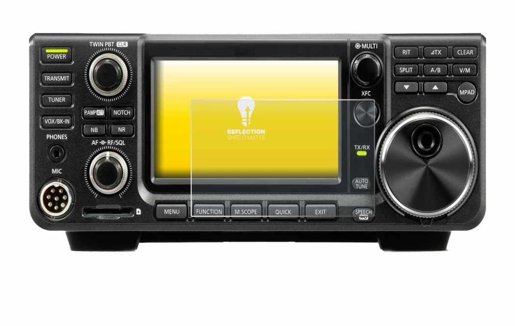 Imagen del dispositivo Icom IC-9700 con una amplia variedad de protectores de pantalla.