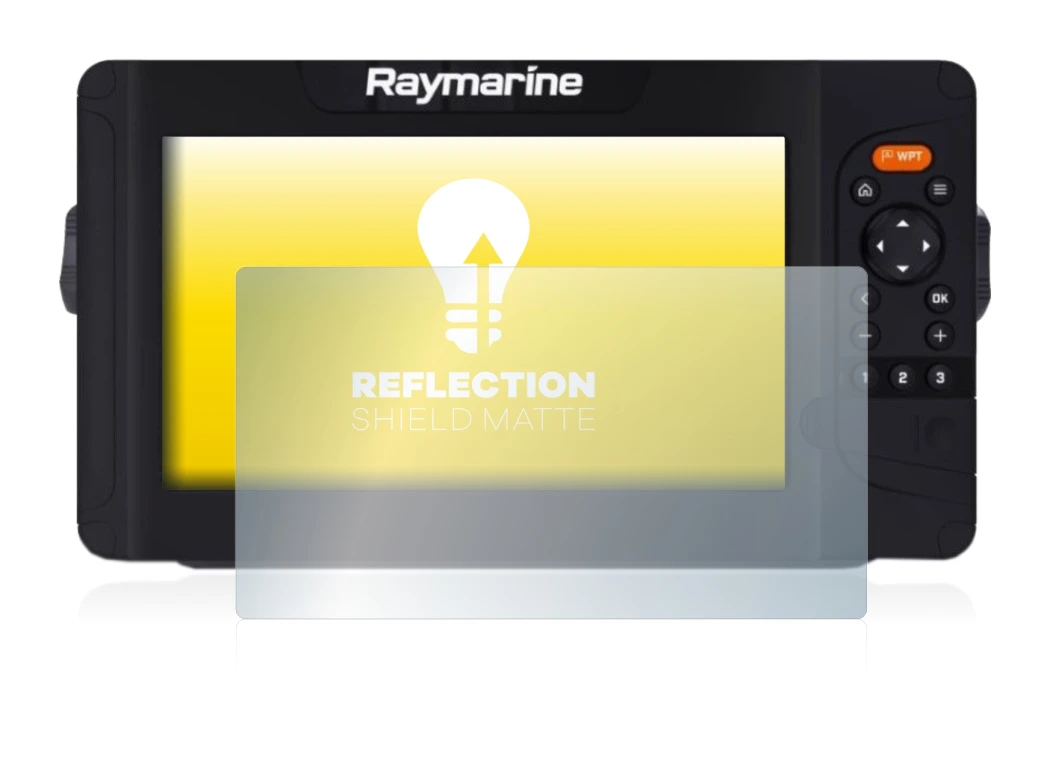 Imagen del dispositivo Raymarine Element 7 HV con una amplia variedad de protectores de pantalla.