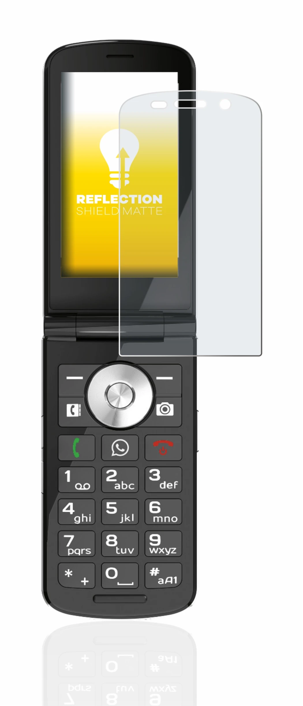 Imagen del dispositivo Emporia TOUCHsmart con una amplia variedad de protectores de pantalla.