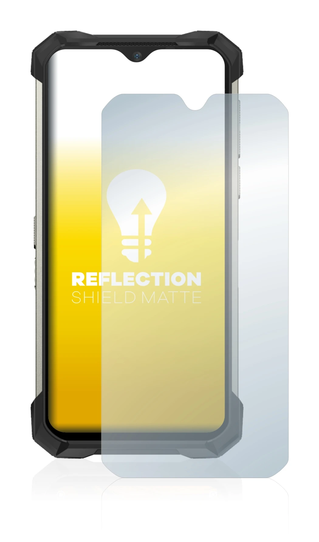 Imagen del dispositivo Doogee S88 Pro con una amplia variedad de protectores de pantalla.