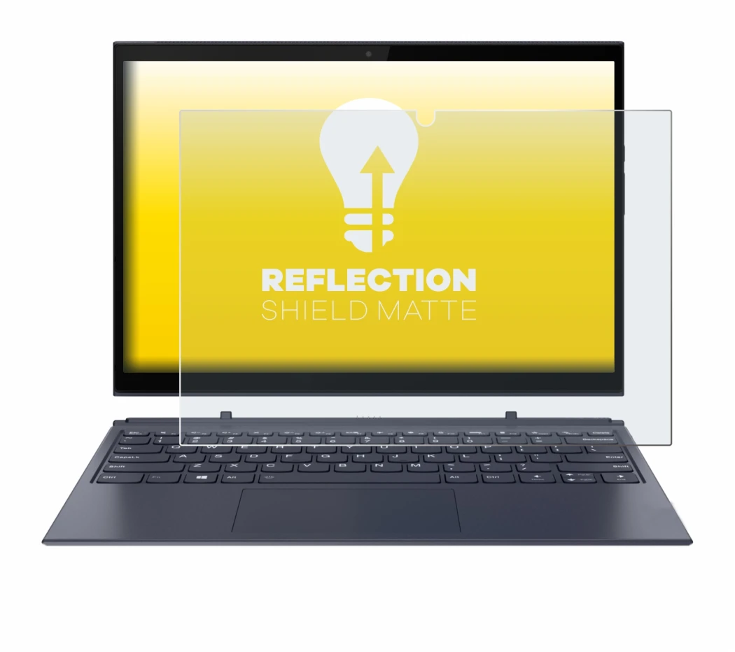 Imagen del dispositivo Lenovo Yoga Duet 7 con una amplia variedad de protectores de pantalla.