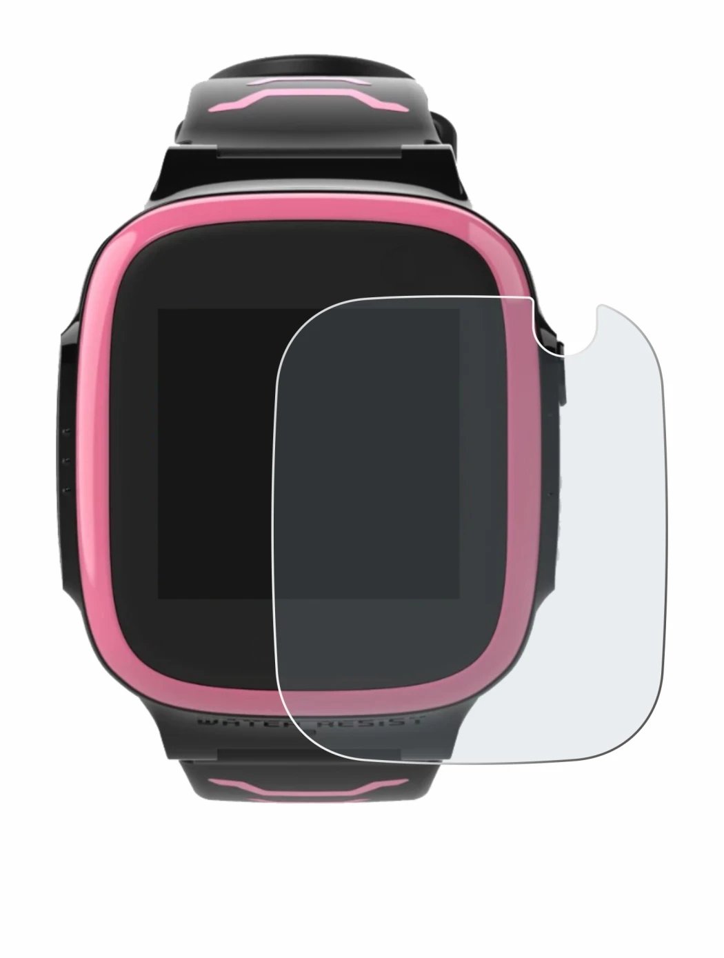 Imagen del dispositivo Xplora X5 Play con una amplia variedad de protectores de pantalla.