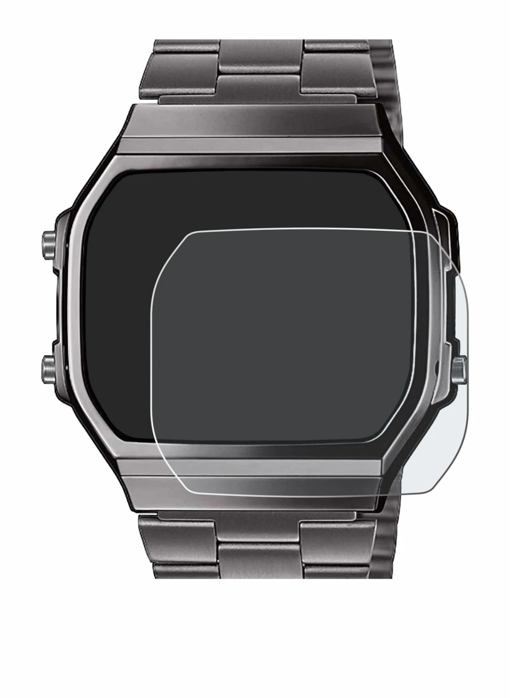 Imagen del dispositivo Casio A168WEGG-1BEF con una amplia variedad de protectores de pantalla.