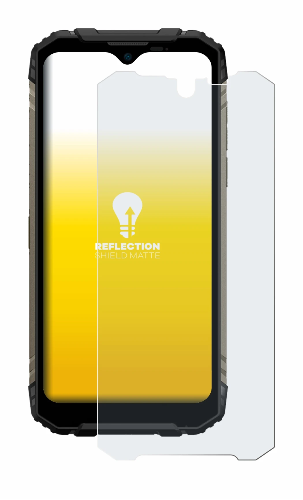 Imagen del dispositivo Doogee S96 Pro con una amplia variedad de protectores de pantalla.