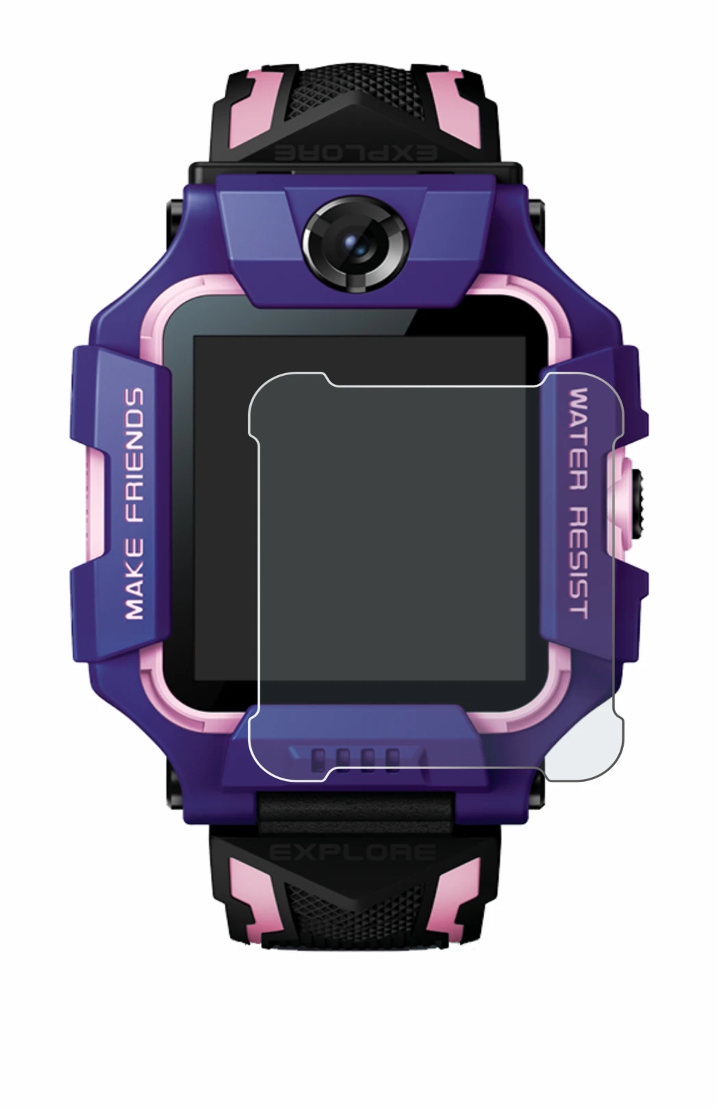 Imagen del dispositivo Imoo Watch Phone Z6 con una amplia variedad de protectores de pantalla.