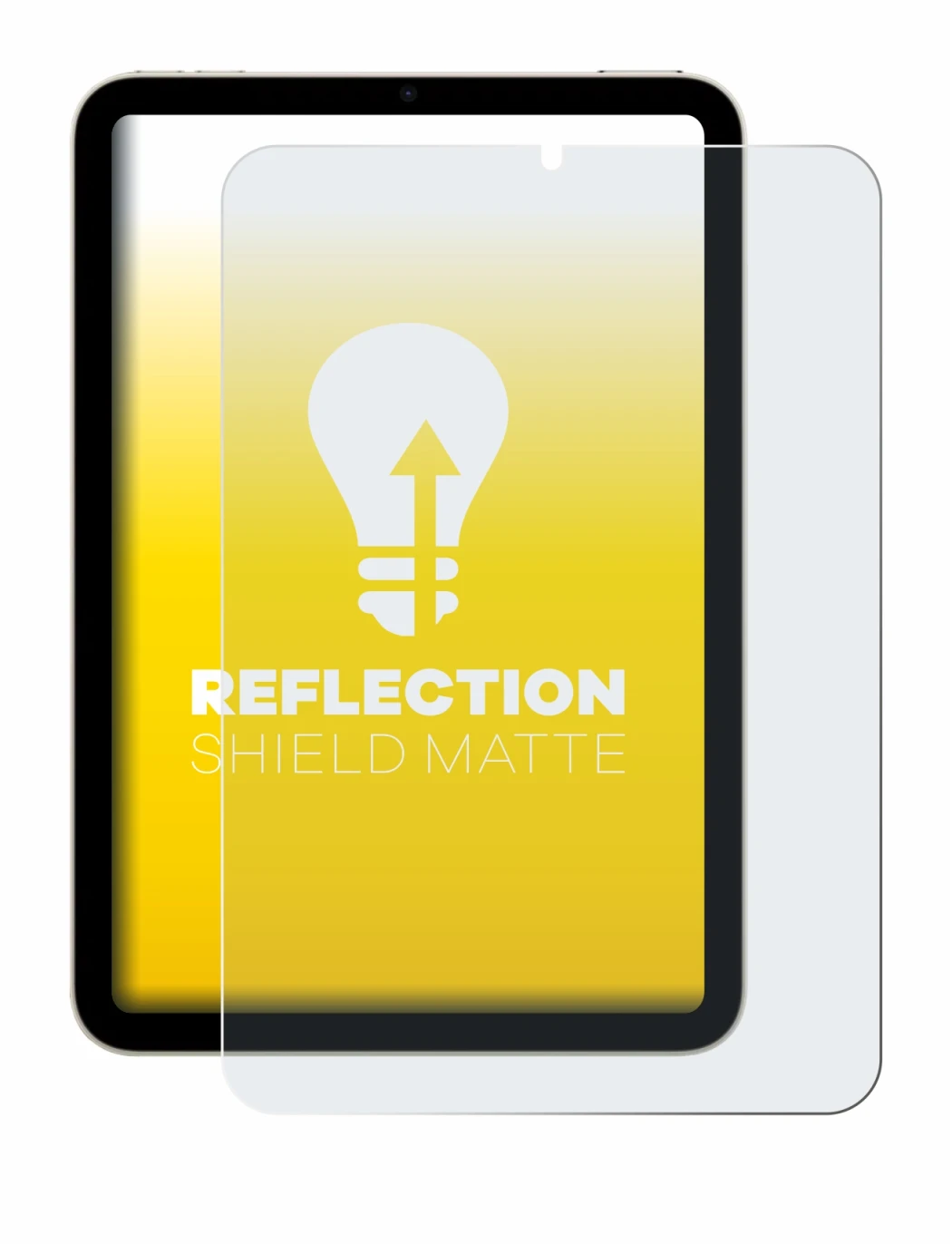 Imagen del dispositivo Apple iPad Mini 6 WiFi 2021 con una amplia variedad de protectores de pantalla.